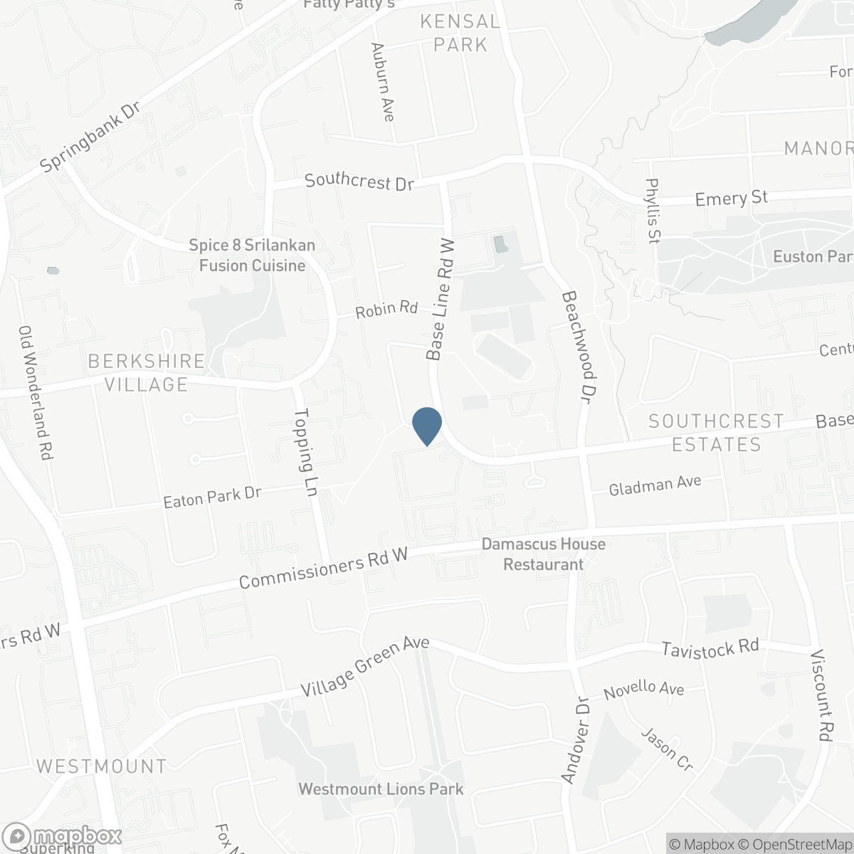 1 SOUTHWOOD CRESCENT, London, Ontario N6J 1S8